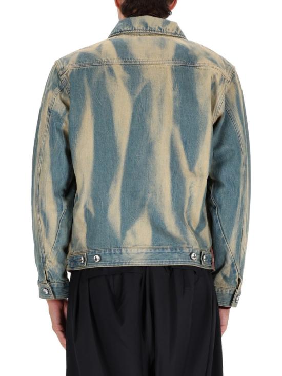 25FW 비비안웨스트우드 워시드 지퍼 캐주얼 자켓 2801000J W018AK311 Blue - VIVIENNE WESTWOOD
