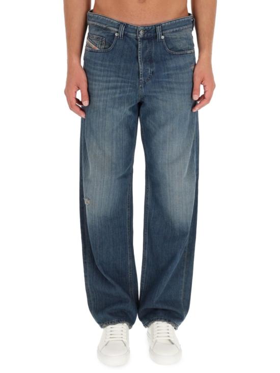 25FW 디젤 2001 D 매크로 릴렉스 핏 데님 팬츠 A11598 09M0901 Blue