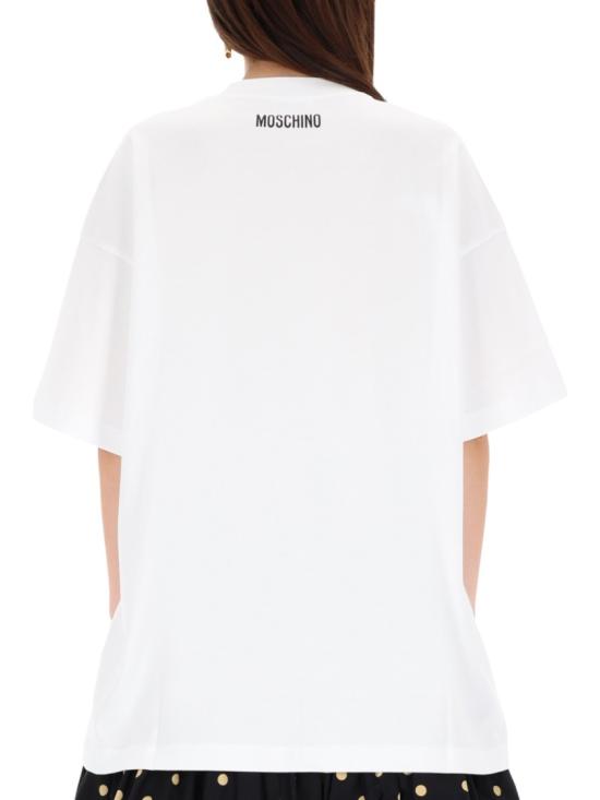 25FW 모스키노 탑 07015442 1001 White - MOSCHINO