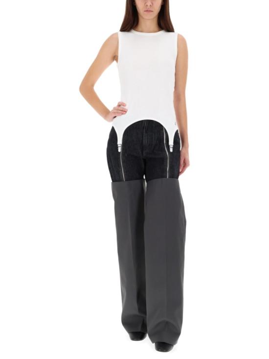 25FW 장 폴 고티에 팬츠 AC036 W04004 Grey - JEAN PAUL GAULTIER