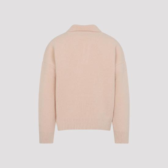 25FW 아미 스웨터 UPL408KN01356807 POWDER ECRU DOM - AMI