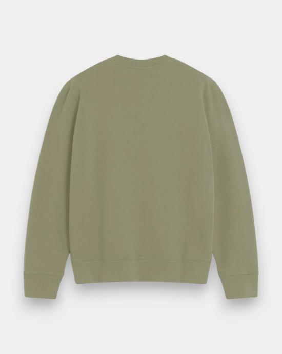 25FW 메종키츠네 폭스 헤드 레귤러 스웨트셔츠 PM00303KM0340P131 LAUREL GREEN DOM - MAISON KITSUNE