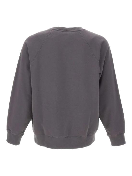 25FW 메종키츠네 폭스 헤드 오버사이즈 스웨트셔츠 PM00306KM0340P180 CHARCOAL DOM - MAISON KITSUNE