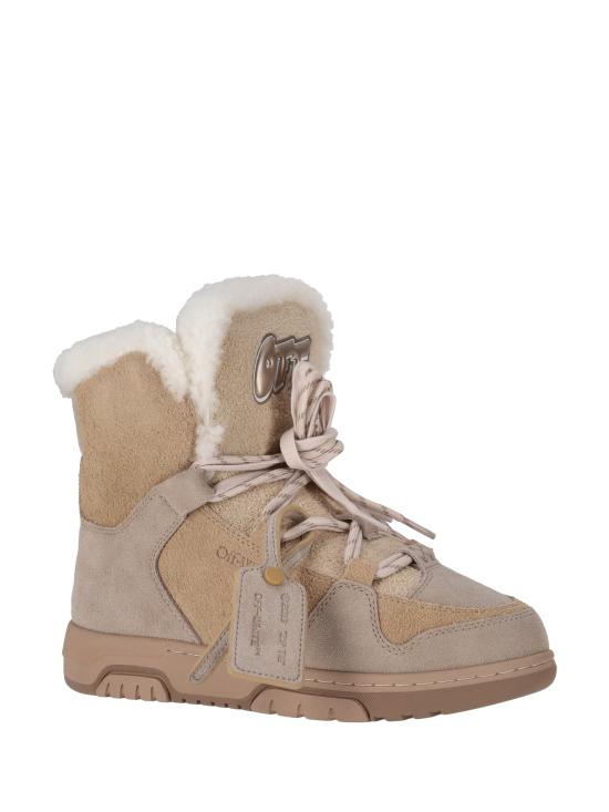 25FW 오프화이트 부츠 OWIY001F25LEA001 6C68 DARK SAND OAT - OFF WHITE
