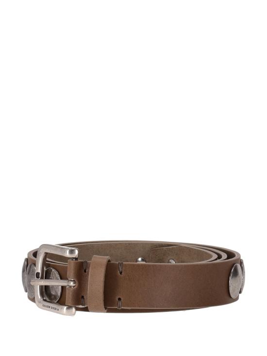 25FW 골든구스 가죽 벨트 GMA00161A000137 55319 KAKI - GOLDEN GOOSE