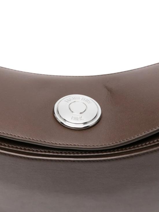 25FW 자크뮈스 오발로 숄더백 BAW00437AC18A08890 MIDNIGHTBROWN - JACQUEMUS