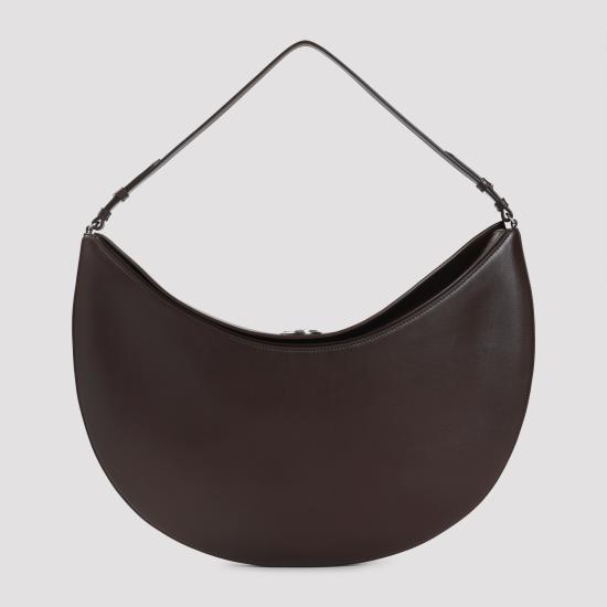 25FW 자크뮈스 오발로 숄더백 BAW00437AC18A08890 MIDNIGHTBROWN - JACQUEMUS