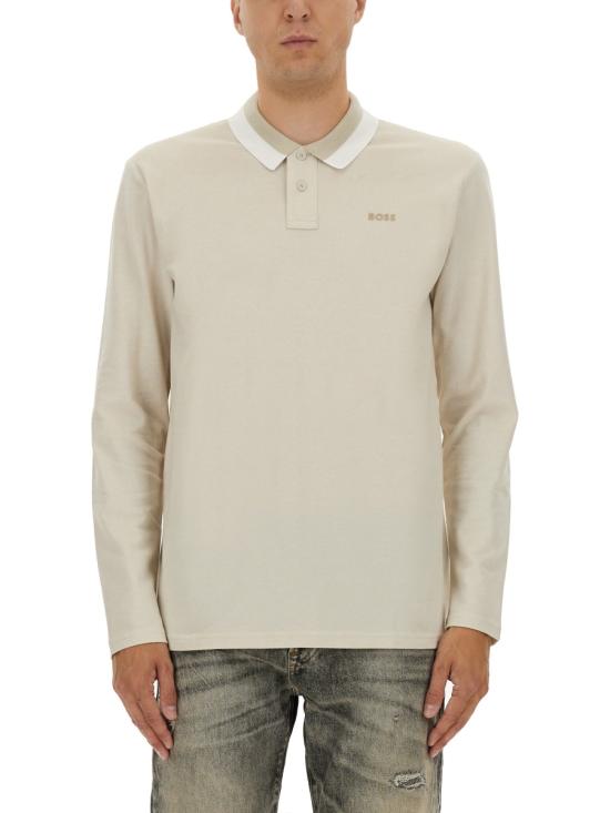 25FW 보스 반팔 티셔츠 50544845 10256894271 BEIGE