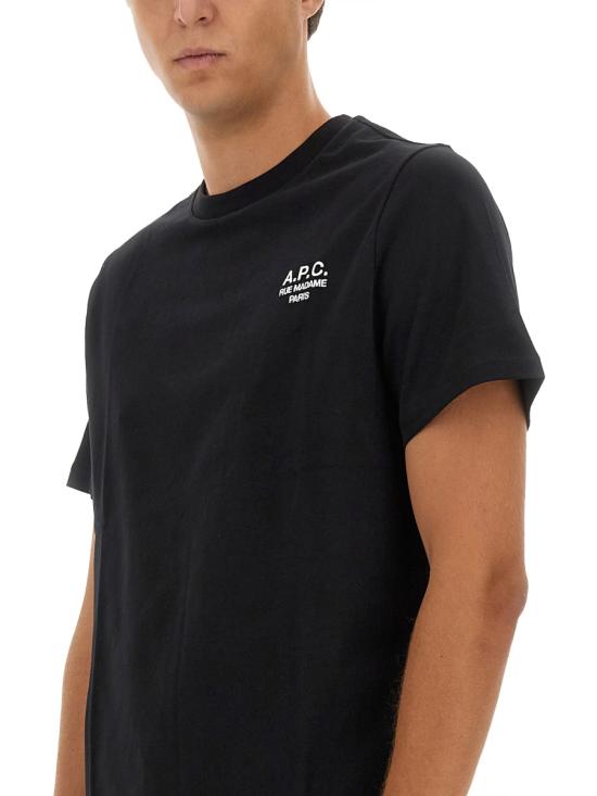 26SS 아페쎄 반팔 티셔츠 COHBUM26388TZC BLACK - A.P.C.