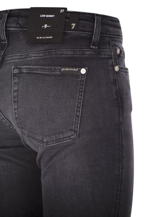 25FW 세븐포올맨카인드 스트레이트 팬츠 7UA30C34 U71NS BLACK - 7 FOR ALL MANKIND