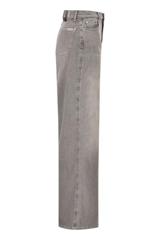 25FW 세븐포올맨카인드 스트레이트 팬츠 7UG20C66 U71BG LIGHT GREY - 7 FOR ALL MANKIND