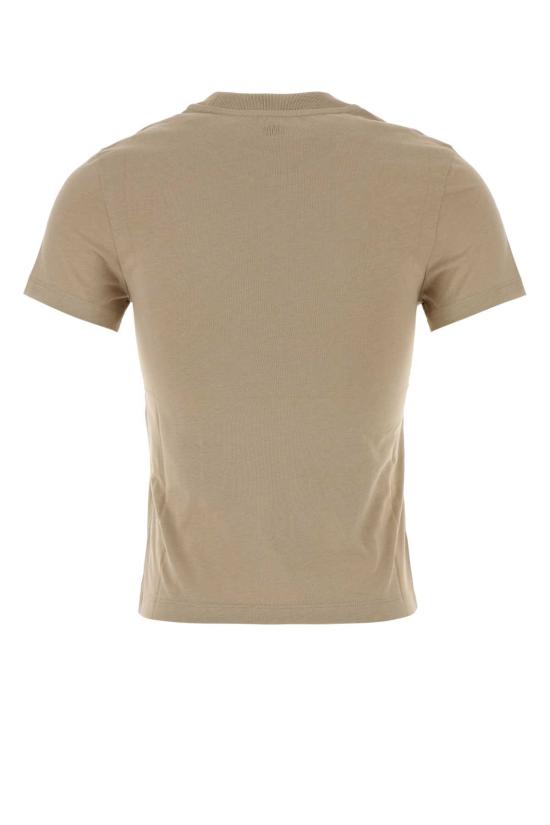 25FW 아미 반팔 티셔츠 FTS347724 229 CAFE CREME - AMI