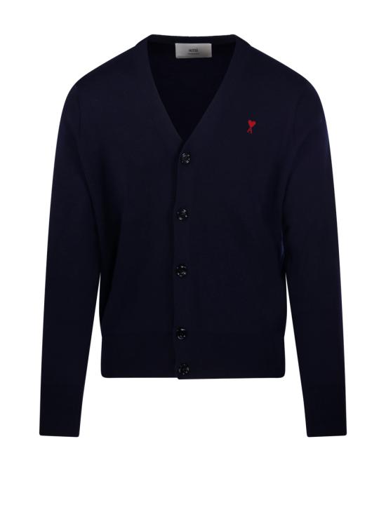 25FW 아미 ADC 울 V넥 가디건 HKC361001414 NAVY RED DOM