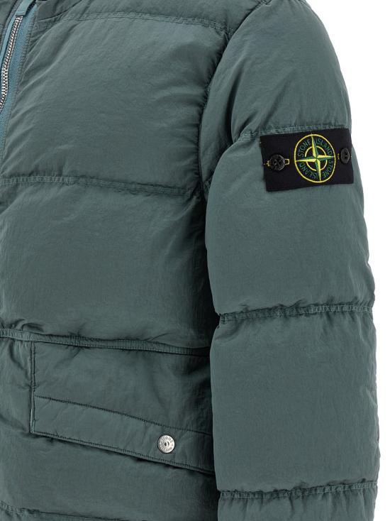25FW 스톤 아일랜드 나일론 메탈 에코닐 후드 다운 파카  K2S154100088S0019V0057 PETROL DOM - STONE ISLAND