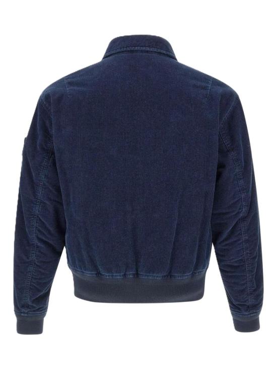 25FW 스톤 아일랜드 가죽 자켓 K2S154100123S0J10V0021 INDIGO DOM - STONE ISLAND
