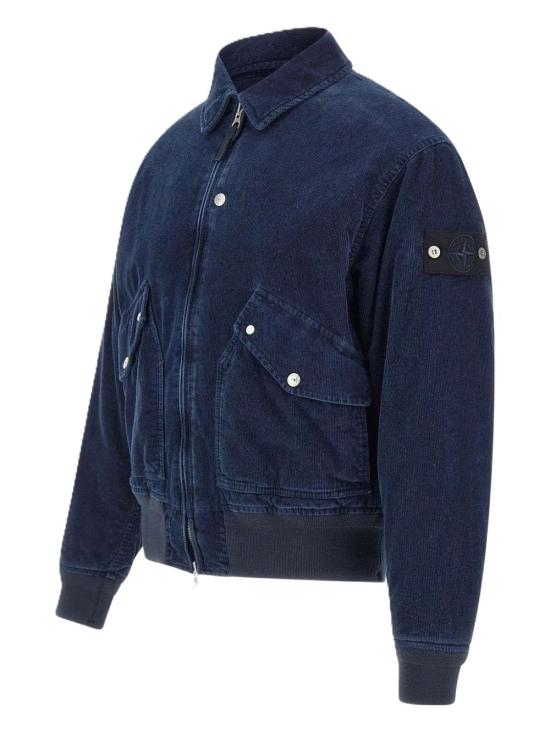 25FW 스톤 아일랜드 가죽 자켓 K2S154100123S0J10V0021 INDIGO DOM - STONE ISLAND