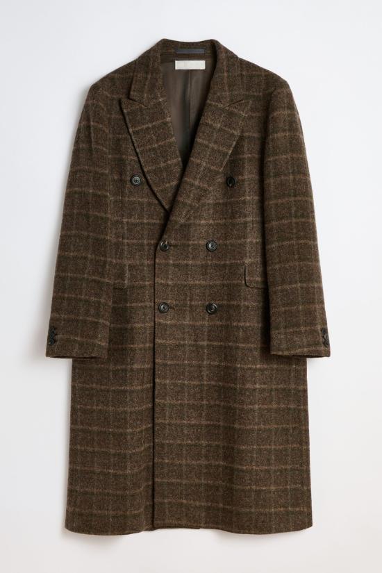 25FW 아워레가시 코트 M4251WD DORF CHECK BOILED ALP WOOL DOM