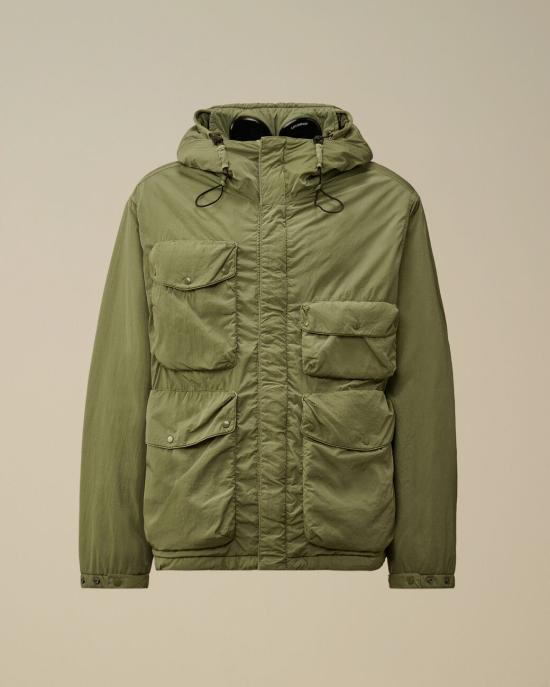 25FW 씨피 컴퍼니 렌즈 와펜 크롬R 포켓 캐주얼 자켓 19CMOW010A005904G612 SEAGRASS DOM