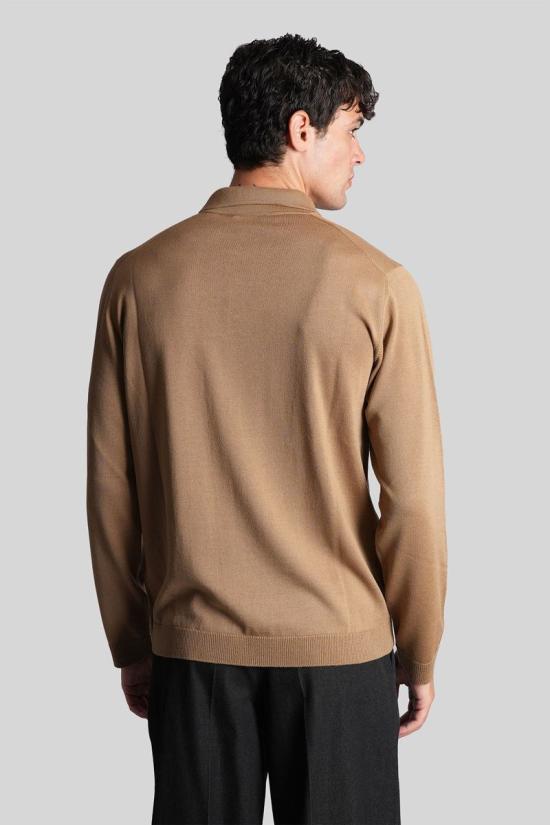 25FW 로베르토 콜리나 긴팔 셔츠 427343 253M01004 Brown - ROBERTO COLLINA