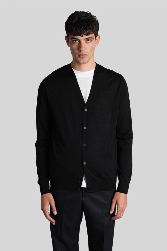 25FW 발렌타인 가디건 427696 B2K001 16W02 Black