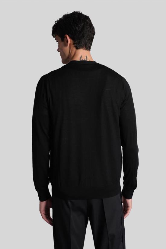 25FW 발렌타인 가디건 427696 B2K001 16W02 Black - BALLANTYNE