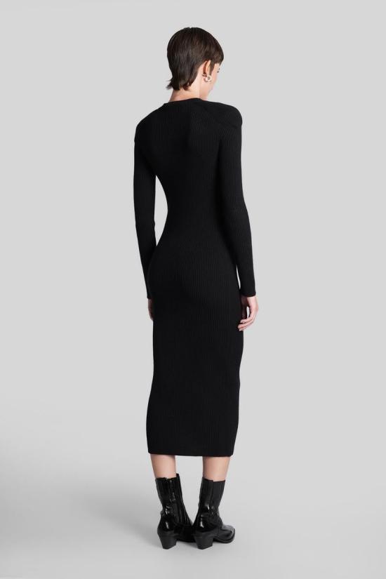 25FW 이로 롱 원피스 427332 WF33LIETTE Black - IRO