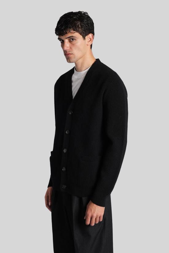 25FW 발렌타인 가디건 427675 B2K001 7W067 Black - BALLANTYNE