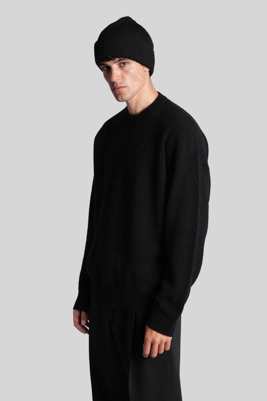 25FW 로베르토 콜리나 스웨터 427352 253M14101 Black - ROBERTO COLLINA