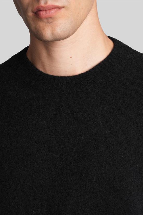 25FW 로베르토 콜리나 스웨터 427352 253M14101 Black - ROBERTO COLLINA