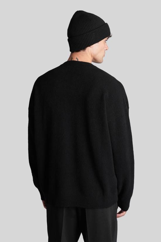 25FW 로베르토 콜리나 스웨터 427352 253M14101 Black - ROBERTO COLLINA