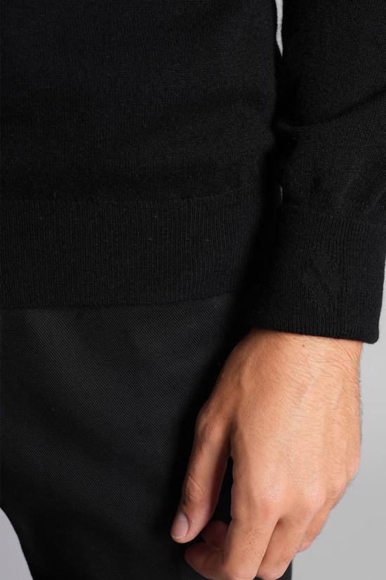 25FW 발렌타인 스웨터 427690 B2P000 12K00 Black - BALLANTYNE