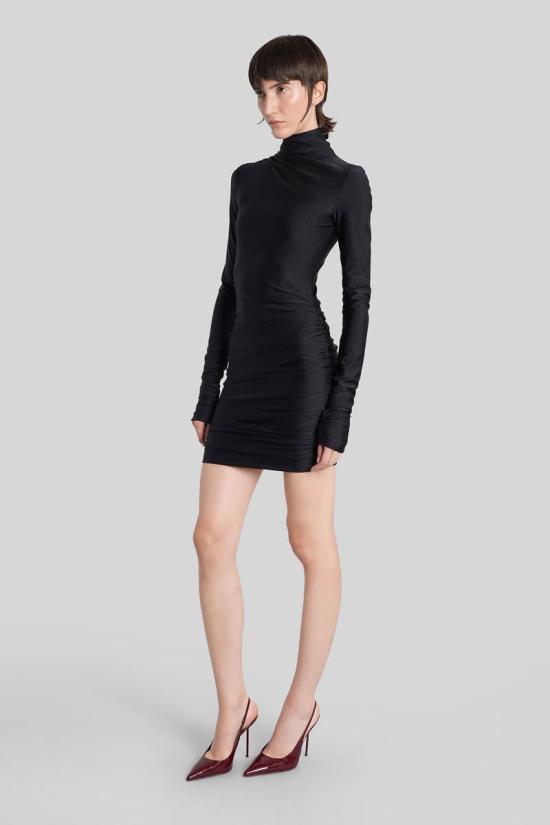 25FW 안다마네 숏 원피스 424100 T180166ATJP062 Black - ANDAMANE