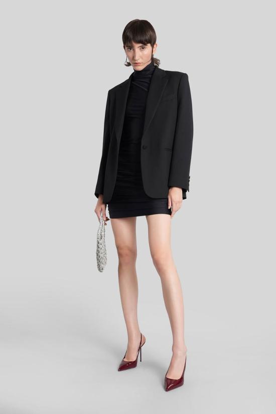 25FW 안다마네 숏 원피스 424100 T180166ATJP062 Black - ANDAMANE