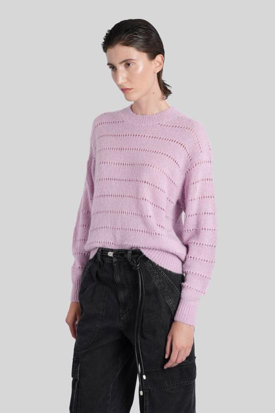 25FW 이자벨마랑에뚜왈 스웨터 424797 PU0700FA C3L05E Pink - ISABEL MARANT ETOILE