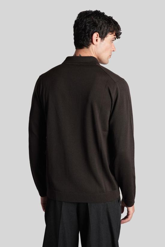 25FW 로베르토 콜리나 긴팔 셔츠 427344 253M01004 BROWN - ROBERTO COLLINA