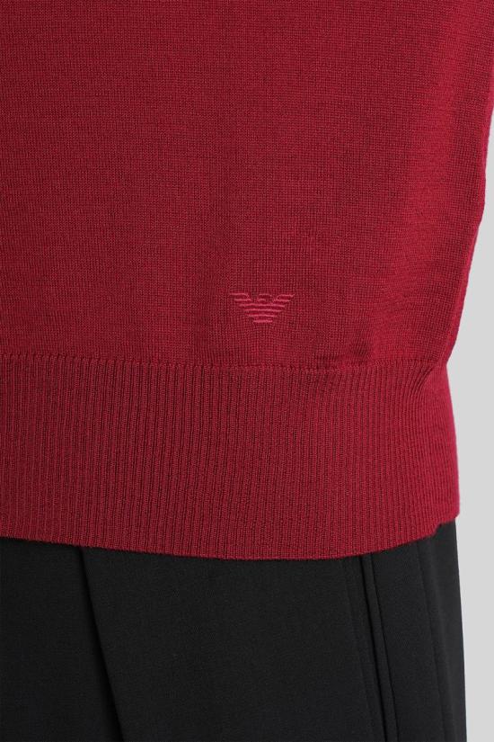 25FW 엠포리오 아르마니 긴팔 셔츠 424960 8N1F431M67Z RED - EMPORIO ARMANI