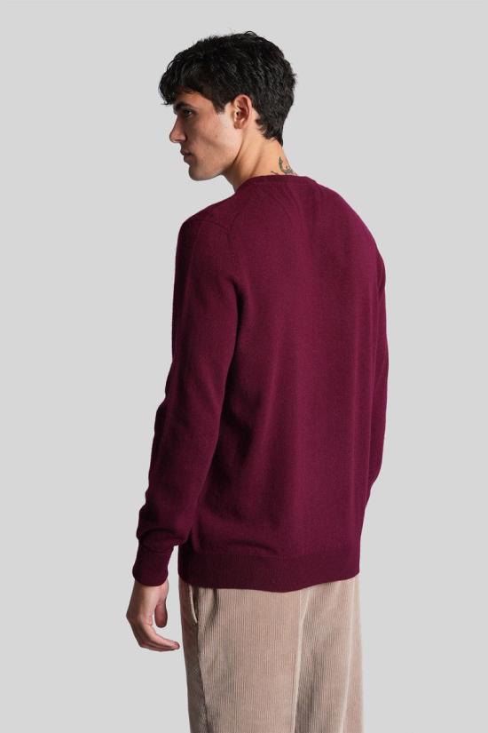 25FW 발렌타인 스웨터 427699 B2P000 12K00 Red - BALLANTYNE