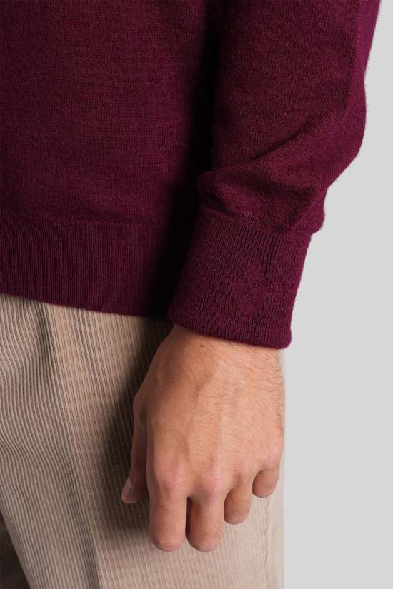 25FW 발렌타인 스웨터 427699 B2P000 12K00 Red - BALLANTYNE