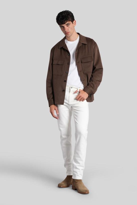 25FW 에르메네질도제냐 반팔 티셔츠 428129 UG360A2 G765NL WHITE - ERMENEGILDO ZEGNA