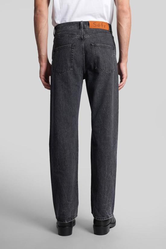 25FW 세퍼 데님 팬츠 427074 MFW24CLASSICCUTBLA Black - SEFR