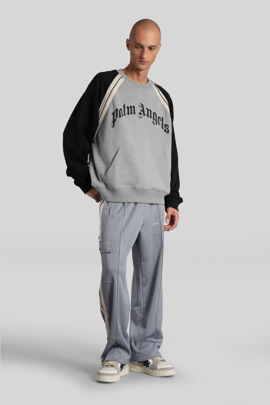 25FW 팜앤젤스 스웨터 428140 PMBA08LF25FLE001 GREY - PALM ANGELS