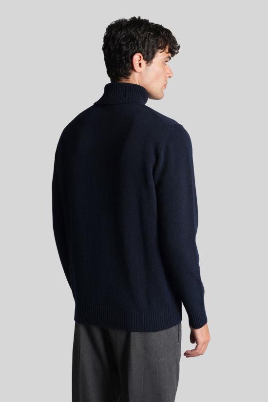 25FW 로베르토 콜리나 터틀넥 427363 253M37003 BLUE - ROBERTO COLLINA