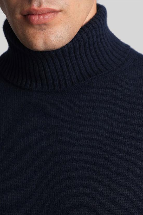 25FW 로베르토 콜리나 터틀넥 427363 253M37003 BLUE - ROBERTO COLLINA