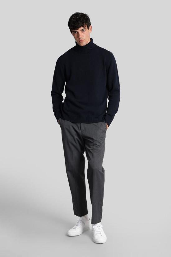 25FW 로베르토 콜리나 터틀넥 427363 253M37003 BLUE - ROBERTO COLLINA