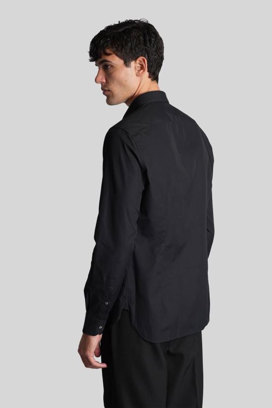 25FW 에르메네질도제냐 긴팔 셔츠 428130 201069A2 9YC0CA Black - ERMENEGILDO ZEGNA
