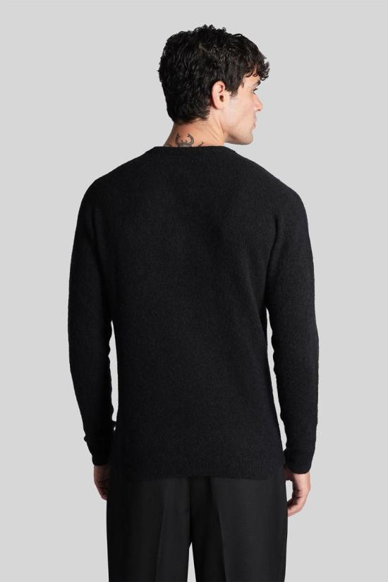 25FW 로베르토 콜리나 스웨터 427361 253M32001 Black - ROBERTO COLLINA