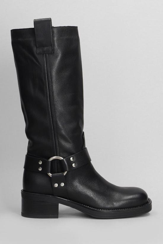 25FW 지젤 모아레 부츠 423450 BLACKPOOL Black