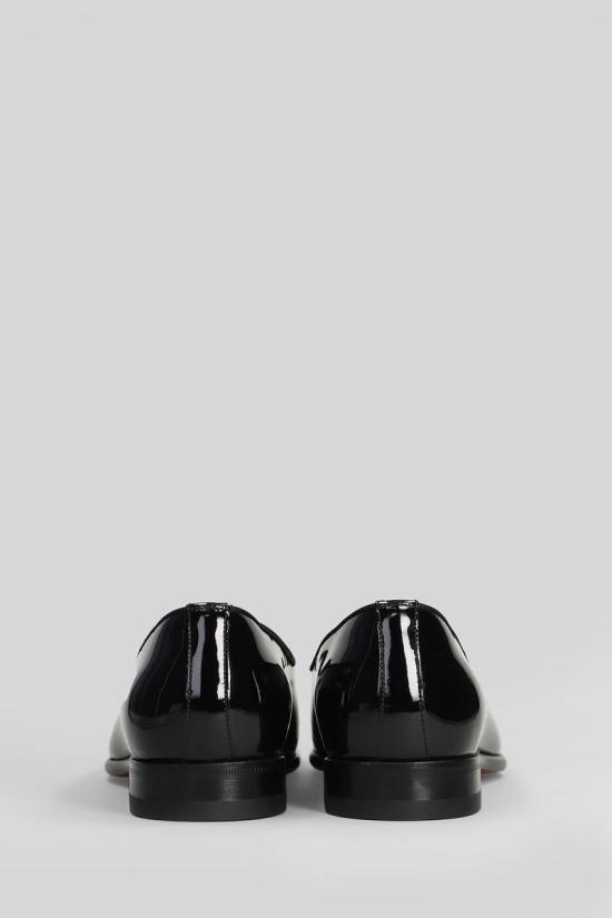 25FW 산토니 로퍼 427213 MCAD19175BC3MVERN01 Black - SANTONI