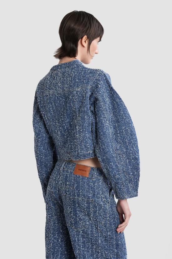 25FW 로테이트 바이 크리스텐슨 데님 자켓 423679 114201 BLUE - ROTATE BY BIRGERCHRISTENSEN
