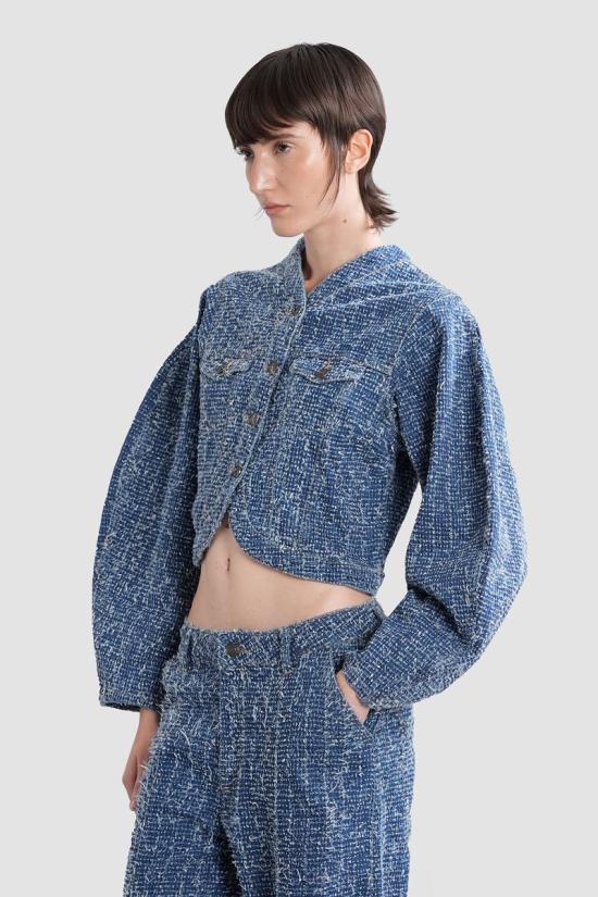 25FW 로테이트 바이 크리스텐슨 데님 자켓 423679 114201 BLUE - ROTATE BY BIRGERCHRISTENSEN